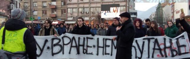 Protest u Vranju: Mladi probudili Vranjance