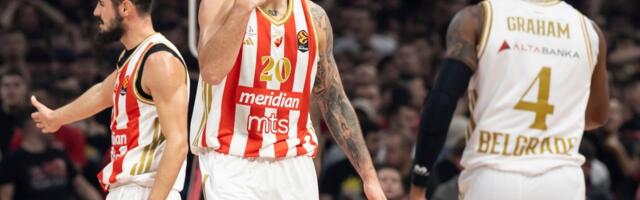 OVO JE NOVA TABELA EVROLIGE: Samo Hapoel ispred Zvezde, Partizan blizu dna!