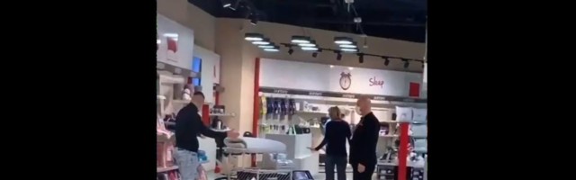 TikToker koji kinjio čistača ulice nastavio je da se bahati - uleteo u radnju i sve polupao i krajnje je vreme da ga neko zastavi
