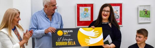 Fondacija Balkan bet uručila donaciju organizaciji “DAN” iz Niša