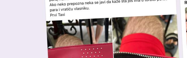 Niški taksista našao torbicu punu novca, traži vlasnika da mu je vrati