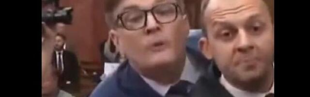 DNO Jovanov PLJUVAO poslanike (VIDEO)