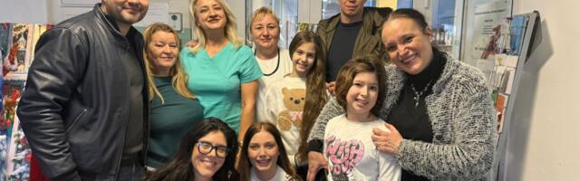 UDRUŽENE "UVEK SA DECOM" OBRADOVALO MALIŠANE SA ONKOLOGIJE: Marko Nikolić i Đurđa Milojković "drže časove" humanosti...