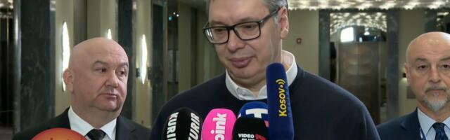Vučić u Astani: Obraća se medijima iz Kazahstana (VIDEO)