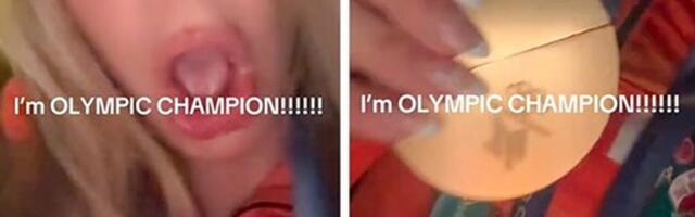 Juti Lerdam se u lajvu na TikToku slomila zlatna medalja sa ZOI /VIDEO/