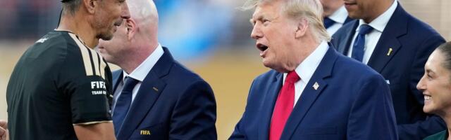Slavko Vinčić prišao Donaldu Trampu posle utakmice, usledio je momenat koji će večno pamtiti