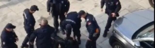 Snimak hapšenja muškarca koji je pucao u Pionirskom parku (VIDEO)