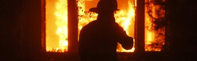 Buktinja u Tuzli: Plamen progutao tri automobila (VIDEO)