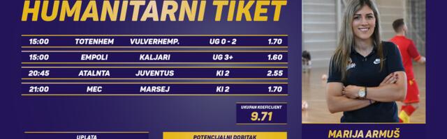 Humanitarni tiket u podne: Marija Armuš za Fondaciju “Novak Đoković”