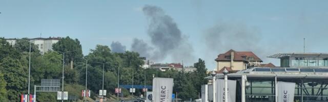 Veliki požar u Malom Mokrom Lugu (FOTO)