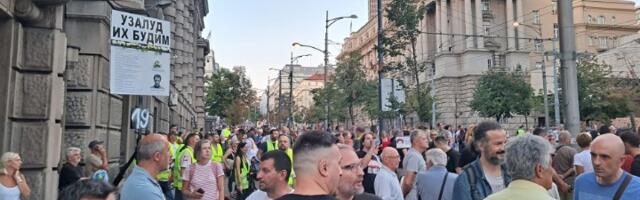 Novi protest "Srbija protiv nasilja": Okupljanje ispred Vlade, ide se do Pinka