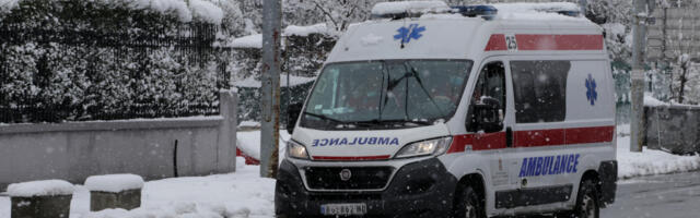 POGINULE DVE OSOBE U ŠAPCU! Jeziva saobraćajna nesreća, pikap se sudario sa kamionom