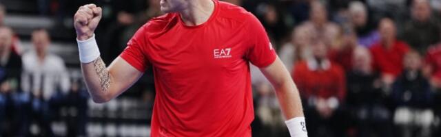 HAMAD REĐA USPEHE: Međedović srušio protivnika za plasman u drugo kolo turnira u Barseloni