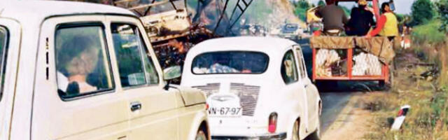 Све­до­чења о ра­ке­ти­ра­њу из­бе­глич­ке ко­ло­не код Свод­не