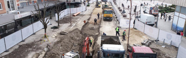 Šta je sve urađeno u uvodnoj fazi rekonstrukcije Ulice župana Stracimira (FOTO)