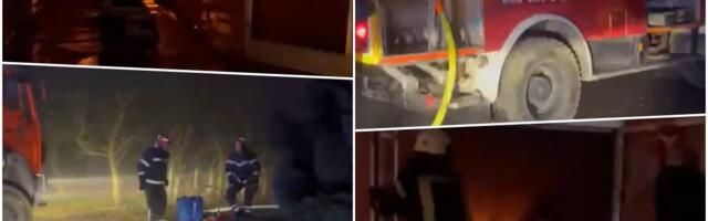DRAMATIČNI PRIZORI NAKON UŽASA U KISELJAKU! GRUNULE 3 EKSPLOZIJE, PA IZBIO POŽAR: Objavljen prvi snimak posle incidenta, policija obezbeđuje šire područje VIDEO