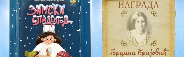 Nagrada “Gordana Brajović“ romanu “Zimski sladoled“ u izdanju Pčelice