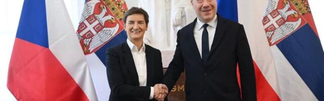 ANA BRNABIĆ SA OKAMUROM: Potvrdili smo izuzetno prijateljske odnose Srbije i Češke, otvoren i iskren razgovor još jednom pokazao koliko je važno partnerstvo!