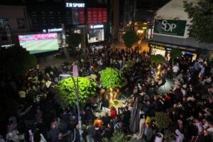 Mundijalska atmosfera na šetalištu: Novi Pazar navijao za Zmajeve