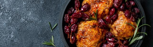 Recept za ukusnu piletinu sa crvenim grožđem