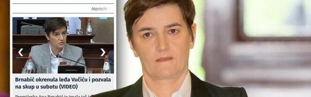 (VIDEO) NOVE MASNE LAŽI OPOZICIJE! Brnabić pozvala građane na sutrašnji skup nade, tajkunski mediji zloupotrebili njene reči