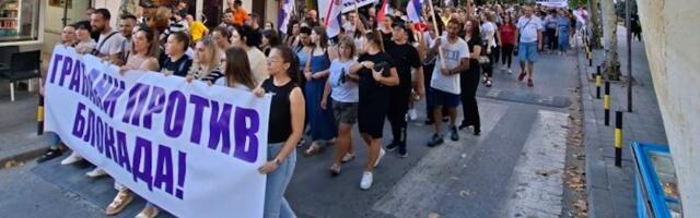 Naprednjaci Vranja blokadom protiv blokada FOTO/VIDEO