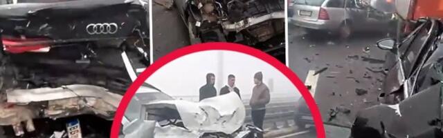 ČAK 7 OSOBA POVREĐENO, DVE ŽENE U TEŠKOM STANJU! Novi detalji stravične nesreće kod tunela Munjino brdo u kojoj je poginuo muškarac! (FOTO, VIDEO)