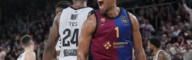 SAMO ZA ONE SA JAKIM ŽIVCIMA! Partizan poražen od Barselone i to kako...