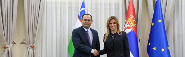 ĐURĐEVIĆ STAMENKOVSKI I AMBASADOR UZBEKISTANA O JAČANJU BILATERALNIH ODNOSA: "Iskrena, prijateljska i bratska zemlja"