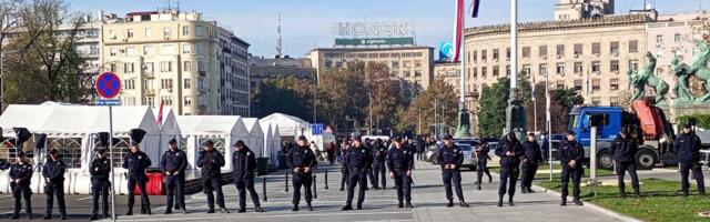 Duhovita odbrana države šatorima pada pred zimom