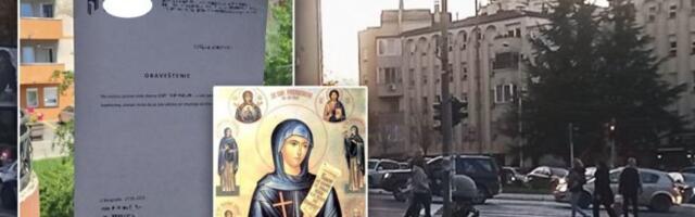 RAT ZBOG IKONA! Stanari zgrade u Beogradu napravili haos u ulazu, potom i na mrežama! Reagovao i upravnik! (FOTO)