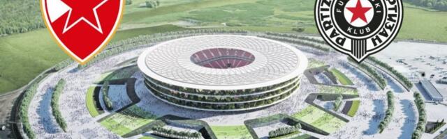 NACIONALNI STADION POKREĆE LAVINU: Evo kako bi trebalo da izgledaju novi domovi fudbalera Crvene zvezde i Partizana (FOTO)