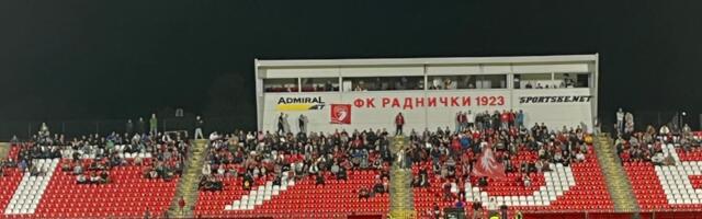 Radnički poražen od imenjaka u Kragujevcu