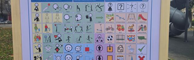 Niš dobio table koje pomažu u komunikaciji osoba sa poteškoćama u govoru