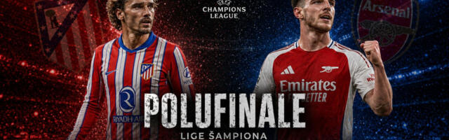 Atletiko Madrid - Arsenal: Polufinale Lige šampiona, pratite uživo iz minuta u minut
