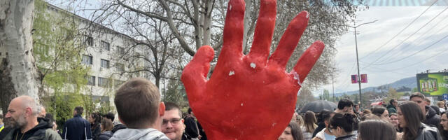„Ruke su vam krvave”: Novi studentski protest danas u Nišu