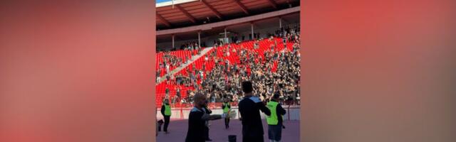 Gospodski potez Marka Miloševića: Golman pozdravio navijače na jugu, a evo i kako