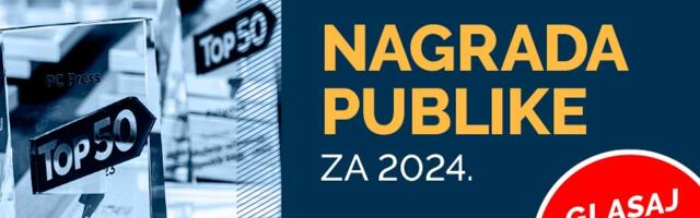 Top50 2024: Glasajte za Nagradu publike, najbolje mesto na internetu u 2024.