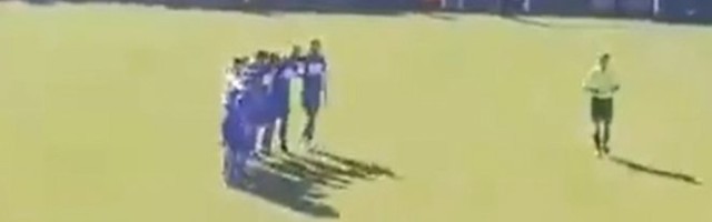 (VIDEO) ZBOG AMFILOHIJA PREKINT MEČ U CRNOJ GORI! Pogledajte šta se dešavalo na terenu!