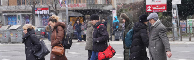 ZABELEĆE SE I BEOGRAD! RHMZ najavio zahlađenje i sneg, ovi delovi Srbije prvi na udaru: Evo DETALJNE prognoze