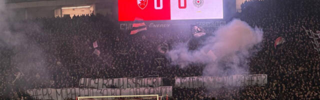 HRVATI JEDVA DOČEKALI: Evo šta tamošnji mediji pišu o transparentu za Tuđmana sa večitog derbija! (VIDEO)