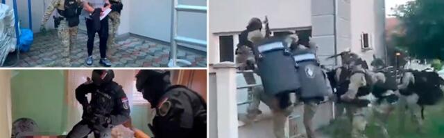 (VIDEO/FOTO) Evo kako su hapšeni članovi kriminalne grupe kod Pirota: Policajci bili "čistači", šverceri ljudima ih plaćali 700 evra po turi