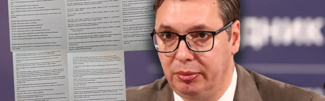 SAZNAJEMO: Vučić pred Kurtija i predstavnike EU stavio PAPIRE koji opisuju golgotu Srba na KiM (FOTO)