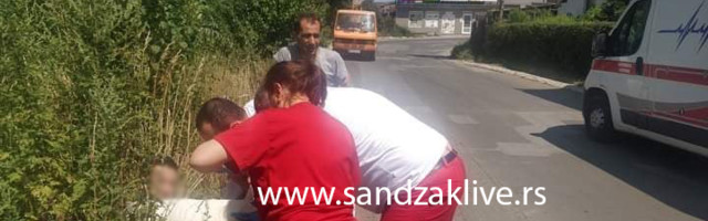 Novi Pazar / U saobraćajnoj nezgodi, oboren pješak (Foto)