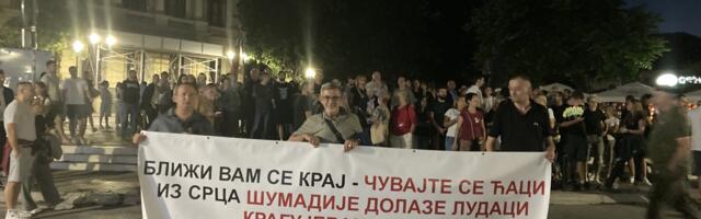(BLOG) U Kragujevcu skup podrške Novom Sadu (VIDEO)