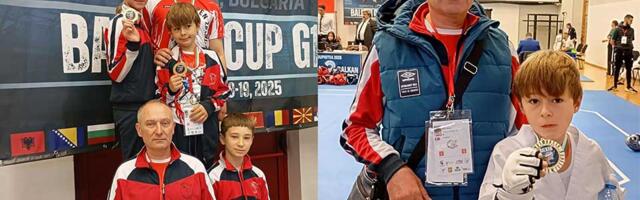 Tri najsjajnija odličja za tekvondiste Zrenjanina na Balkanskom šampionatu