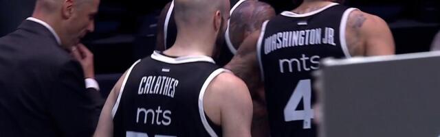 Kakva majstorija grčkog maga: Kalates neverovatnim košem iza table doneo izjednačenje Partizanu!