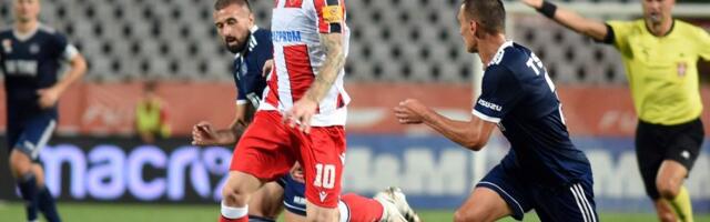 UŽIVO:  Crvena zvezda - TSC 1:0; veliki broj faulova, a samo jedan gol - iz penala (VIDEO)