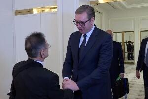 Председник Вучић у Азербејџану, састао се са министром војне индустрије
