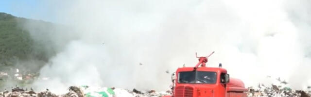 PONOVO GORI DEPONIJA U BOGATIĆU: Vatrogasci ne staju ceo dan i noć!